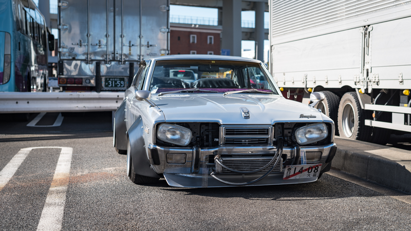 This Nissan Cedric was one of my favorites from the lot